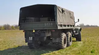 KRAZ katonai teherautó vezetés Gyálon