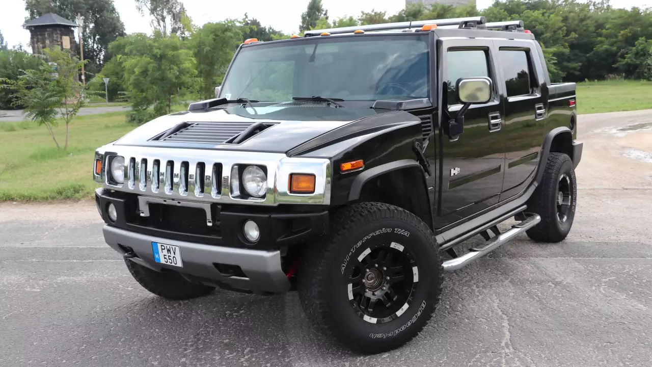 Hummer H2-es utcai vezetés ajándékba fő kép