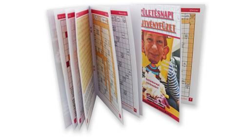 Rejtvényfüzet, sablon megfejtéssel, saját címlapfotóval 4