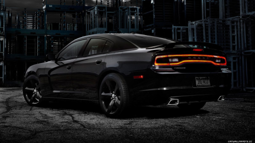 500 LE-ős Dodge Charger Bee-vel utcai vezetés 4