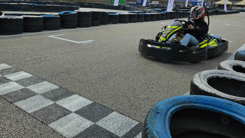 Mini GP gokart versenycsomag dobogós díjkiosztóval és éremmel 7