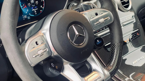 Mercedes AMG GLC 63S utcai élményvezetés 9