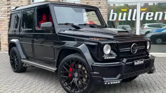 Mercedes G63 AMG (Brabus optika) utcai élményvezetés