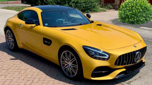 Mercedes -BENZ AMG GT C-vel utcai élményvezetés 3
