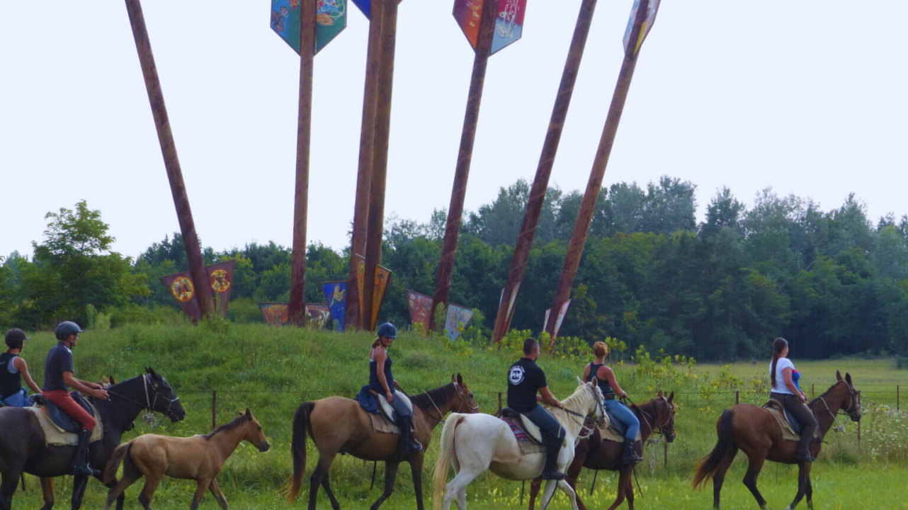 Emese túra - 1 hetes túralovaglás Akhal Teke lovakon Ópusztaszeren fő kép