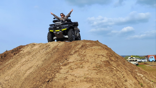 Quad vezetéstechnikai tréning Szadán - saját quaddal! 4