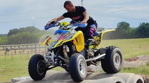 Quad vezetéstechnikai tréning Szadán - saját quaddal! 5
