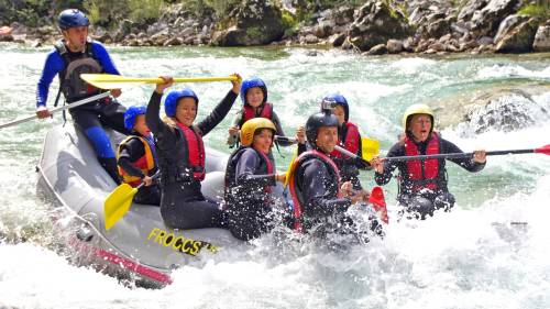 Rafting élmény Szlovéniában profi csapattal 1