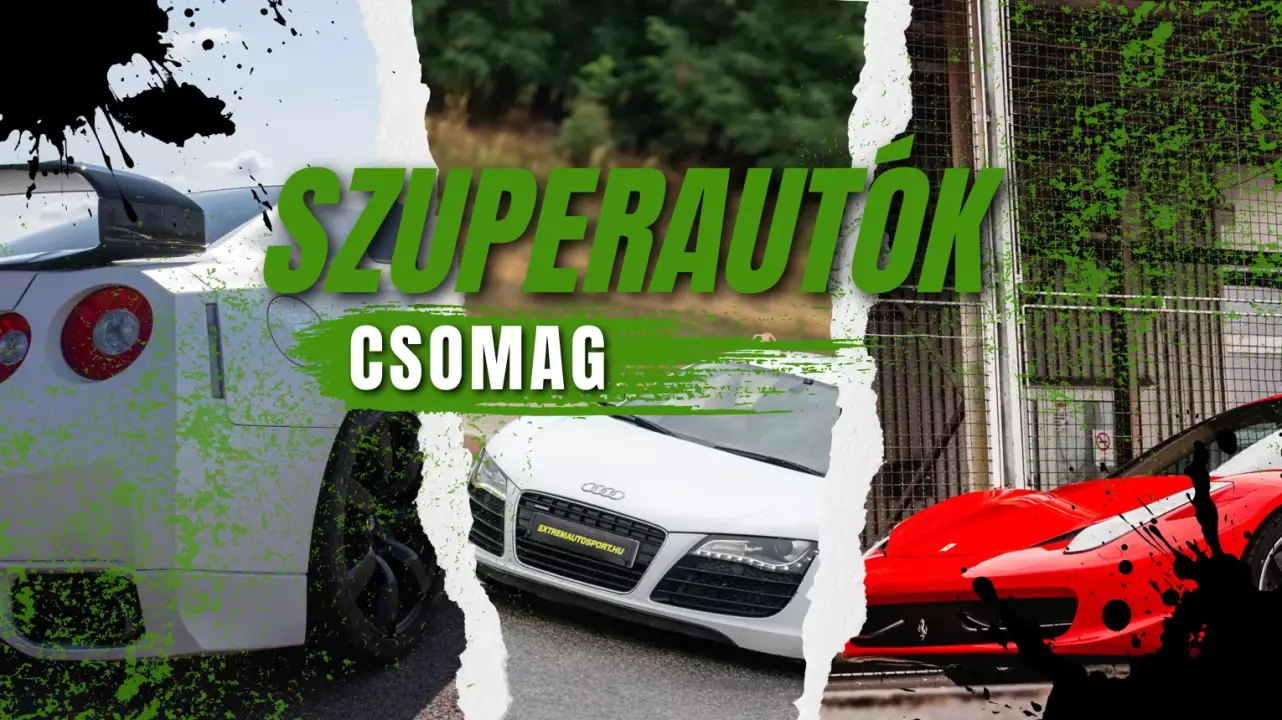 Szuperautók élménycsomag a Kakucs Ringen fő kép