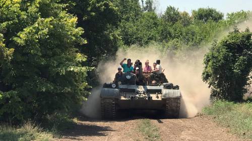 Tankrodeó T-55-ös harckocsival 1