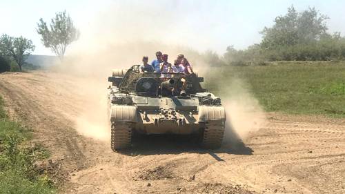 Tankrodeó T-55-ös harckocsival 4