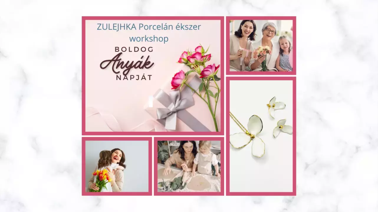 Anyák Napi porcelán workshop Budapesten – 2 alkalom fő kép